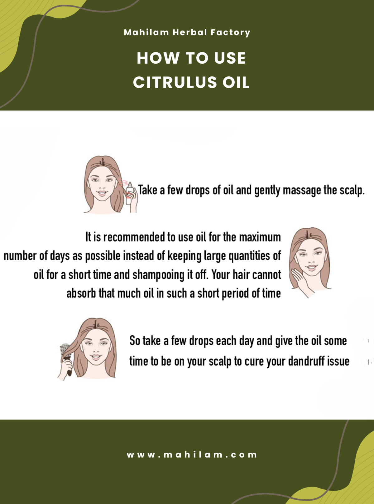 Mahilam Citrullus Oil 100ml – Herbal Hair & Scalp Nourishing Oil