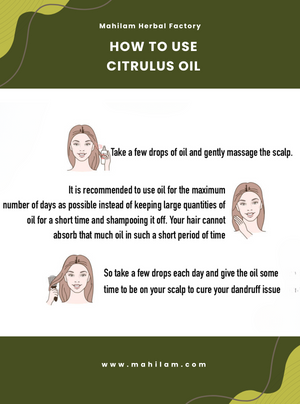 Mahilam Citrullus Oil 100ml – Herbal Hair & Scalp Nourishing Oil