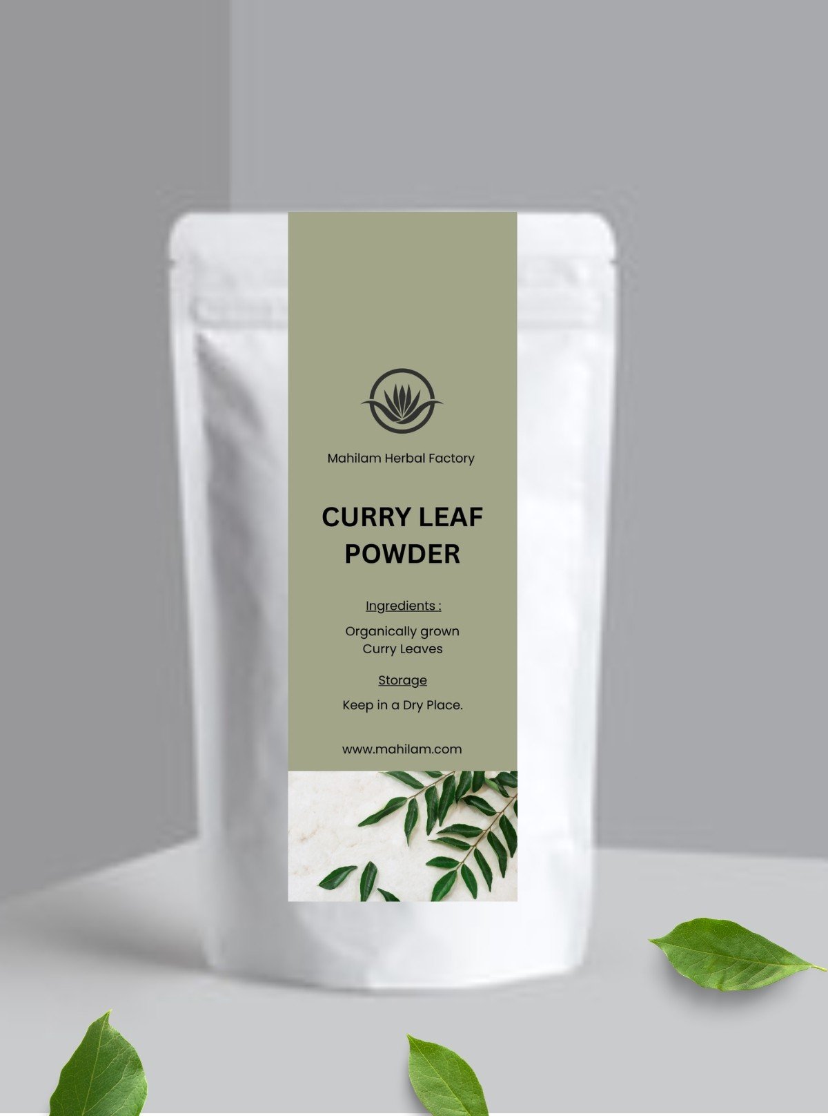 Mahilam Curry Leaf Powder 100g – Herbal Hair & Skin Care Powder for Natural Nourishment