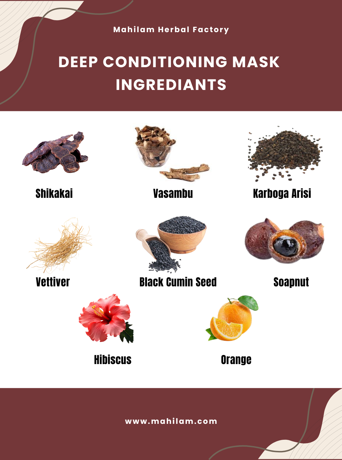 Mahilam Deep Conditioning Mask 100g – Nourishing Hair Treatment for Smooth, Shiny & Healthy Hair