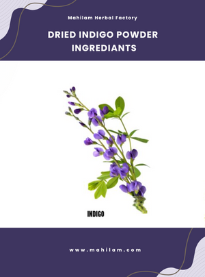 Mahilam Dried Indigo Powder 100g – Herbal Hair Care Powder for Natural Coloring & Nourishment