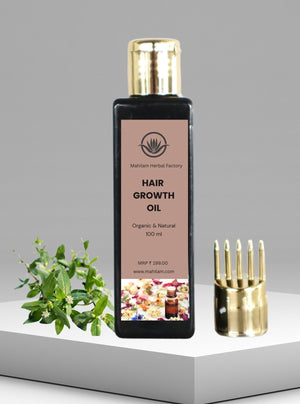 Mahilam Herbal Hair Growth Oil 100ml – Ayurvedic Natural Hair Strengthening Oil