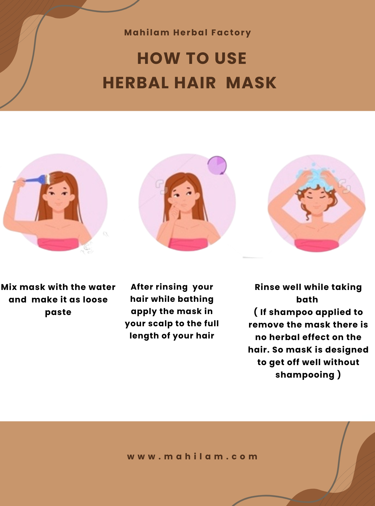 Mahilam Herbal Hair Mask 100g – Deep Conditioning & Nourishing Hair Care Treatment